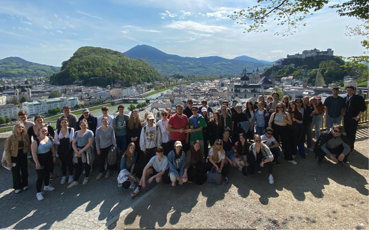 Die vierten Klassen in Salzburg