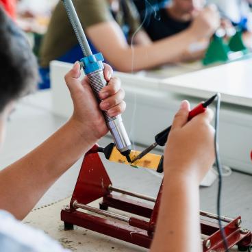 Schnuppertag Elektrotechnik Löten