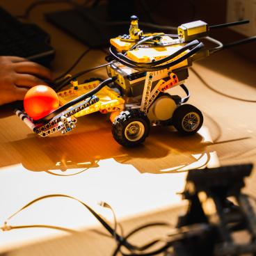 Schnuppertag Elektrotechnik Roboter