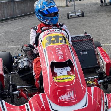 Alexander Scheiblecker, Sieger der Kart Meisterschaft