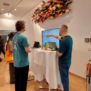 Erklärungen bei "HTL meets EVN"