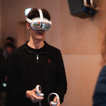 Schüler beim APG Infoevent