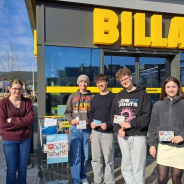 Schüler:innen der HTL Mödling