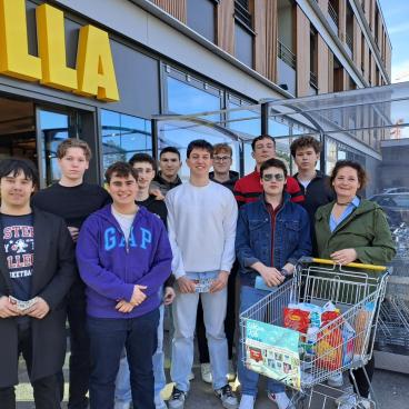 Schüler:innen der HTL Mödling