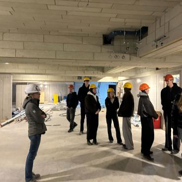 Baustellenbesichtigung