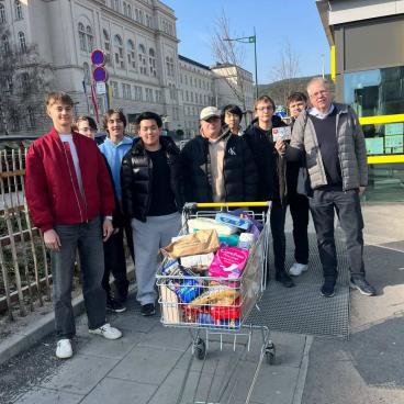 Schüler:innen der HTL Mödling