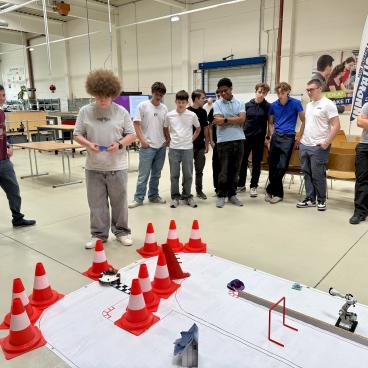 Schüler beim Innovation Lab