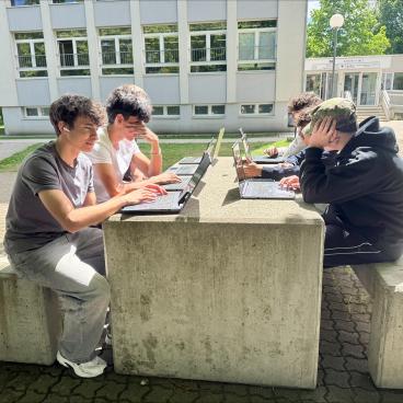 Schülergruppe