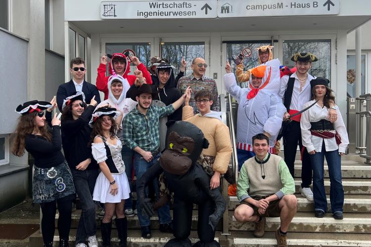 Fasching 2024 bei den Wirtschaftsingenieuren