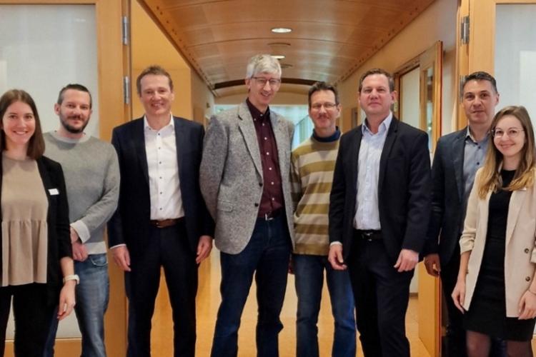Gruppenfoto "HTL meets EVN"