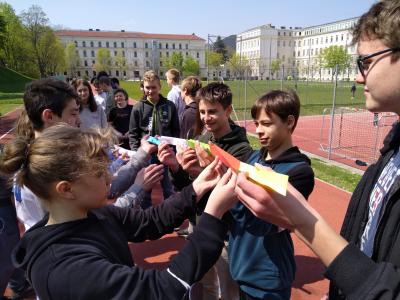 SOPK Unterricht im Freien