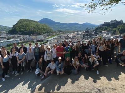 Die vierten Klassen in Salzburg