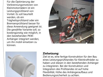 Auslegung und Konstruktion eines Rollenprüfstandes
