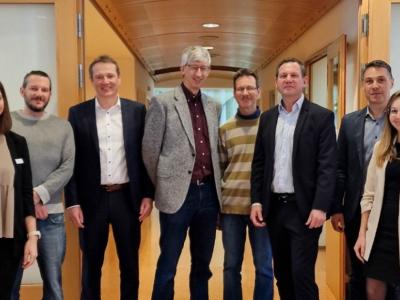 Gruppenfoto "HTL meets EVN"