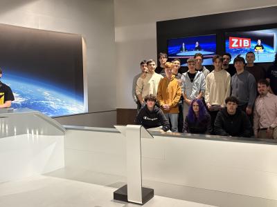 Elektroniker im Fernsehstudio